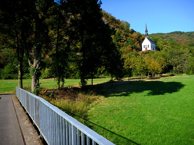 Ahrradweg kurz vor Altenahr