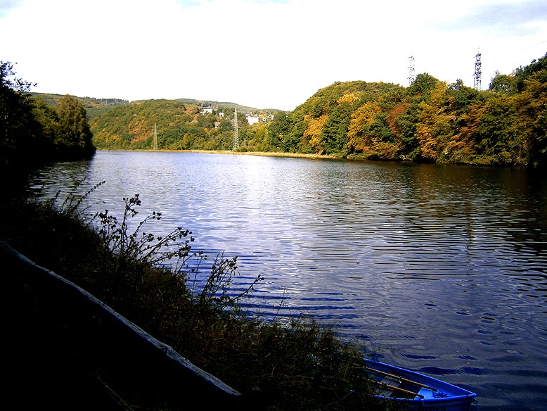 Ein mögliches Ziel: Der Heimbacher Stausee