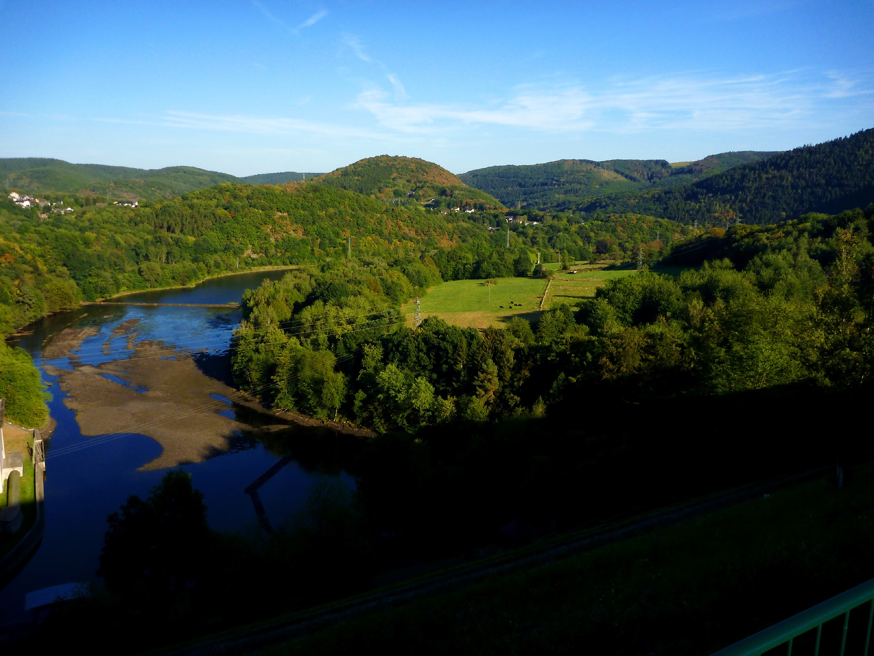 Ausblick von Schwammenauel ins Heimbachtal